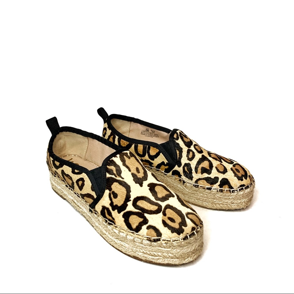 Sam Edelman Carrin LeopardPrint Espadrilles